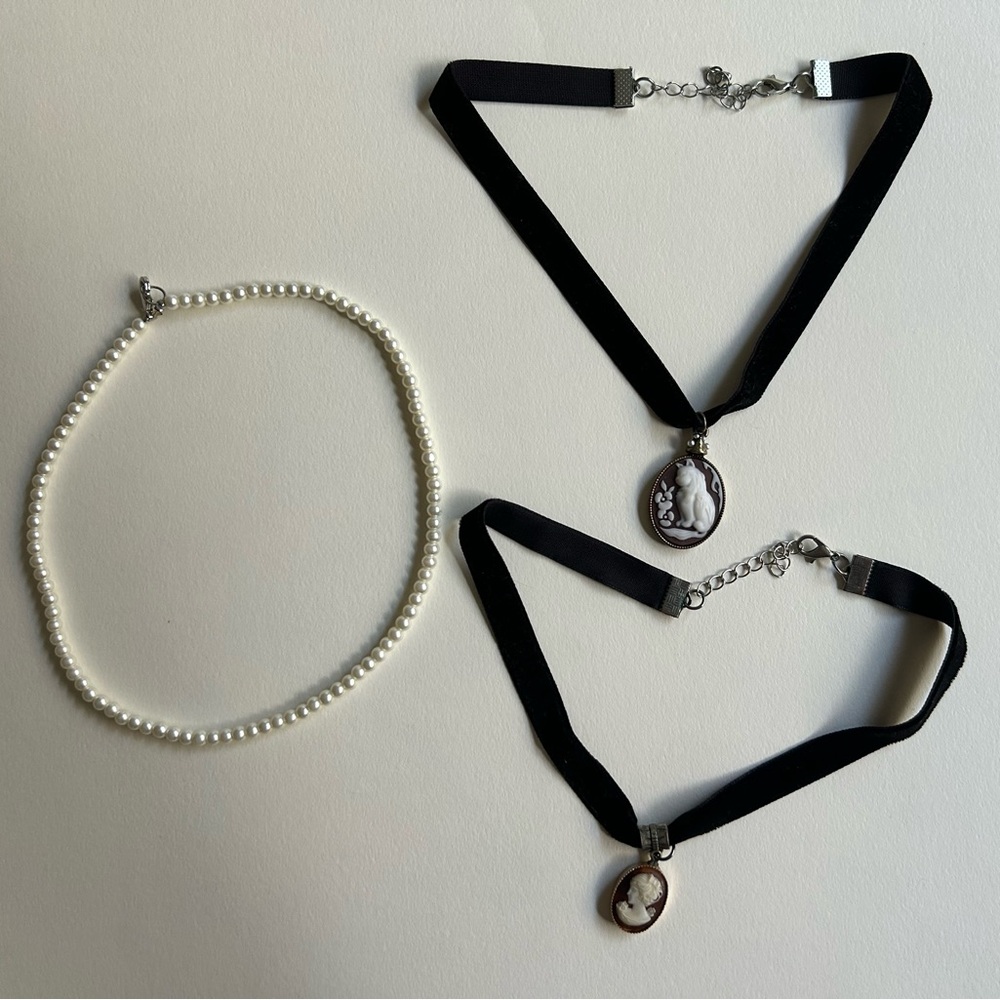 3 Handmade Necklaces